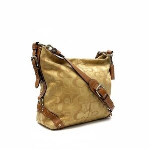 Coach 13981 Signature Zoe Slouch Hobo Bag Authentic Vintage